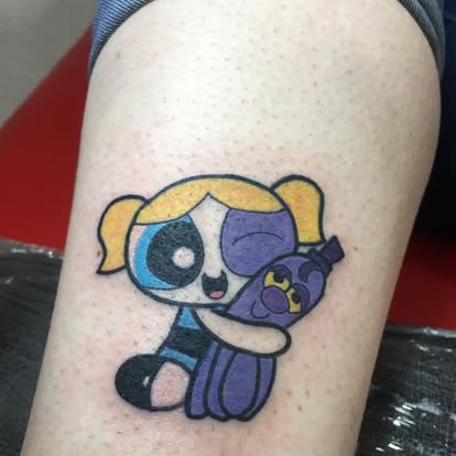 Tatuaje estilo Neo Traditional por Chez Bippy Tattoo