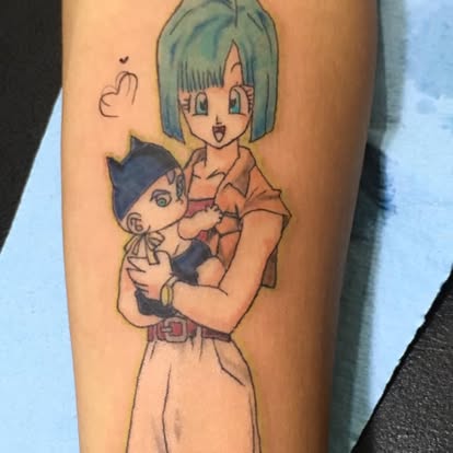 Tatuaje estilo Neo Traditional por Chez Bippy Tattoo