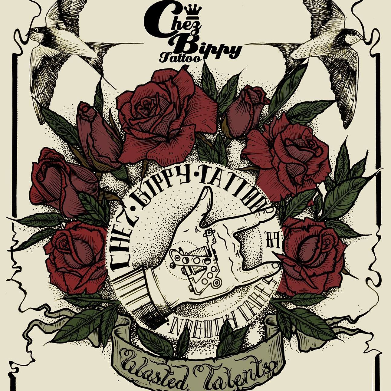 Chez Bippy Tattoo — Logo